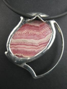 Rhodochrosit Kettenanhänger